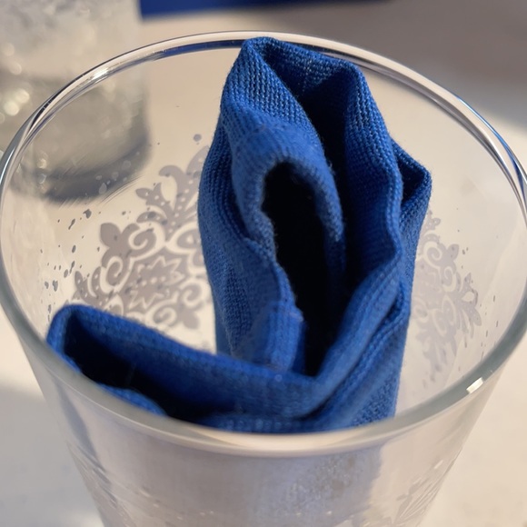 Snowflake drinking glasses - Picture 4 of 4